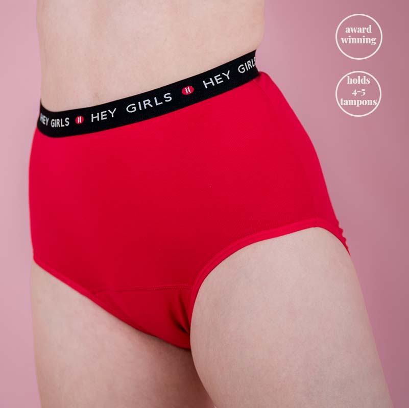 Red Cherry Period Pants Hey Girls UK