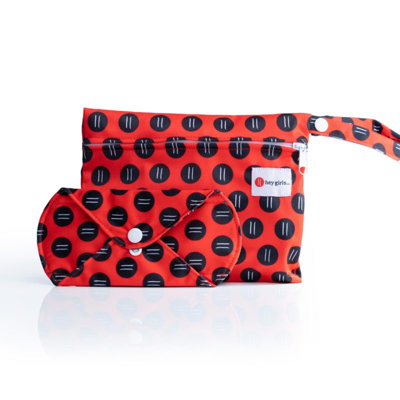 Red Reusable Panty Liners - Image 4