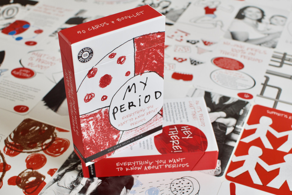 Hey Girls - My Period cards