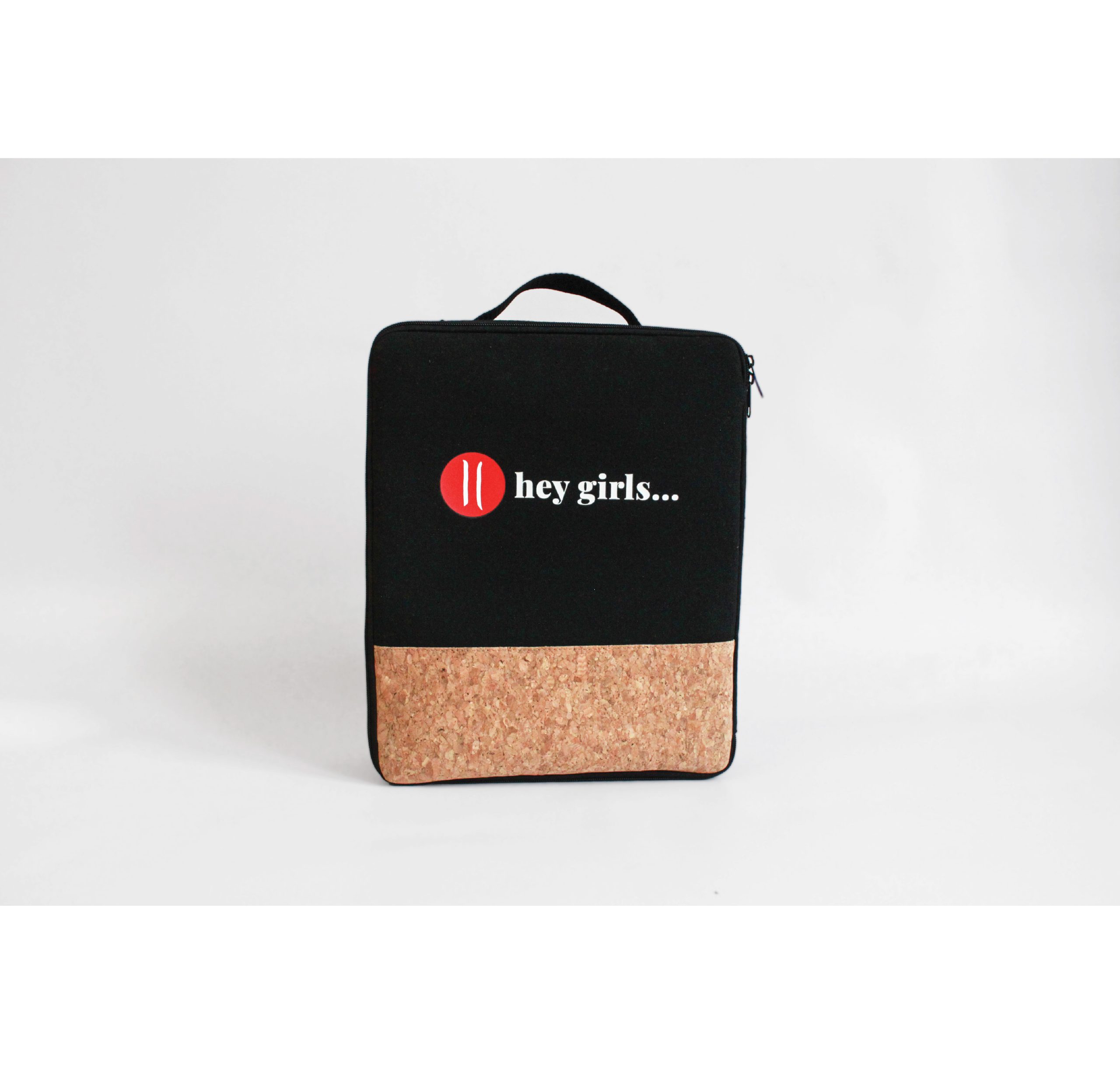 Period Education kit packed into cork bag