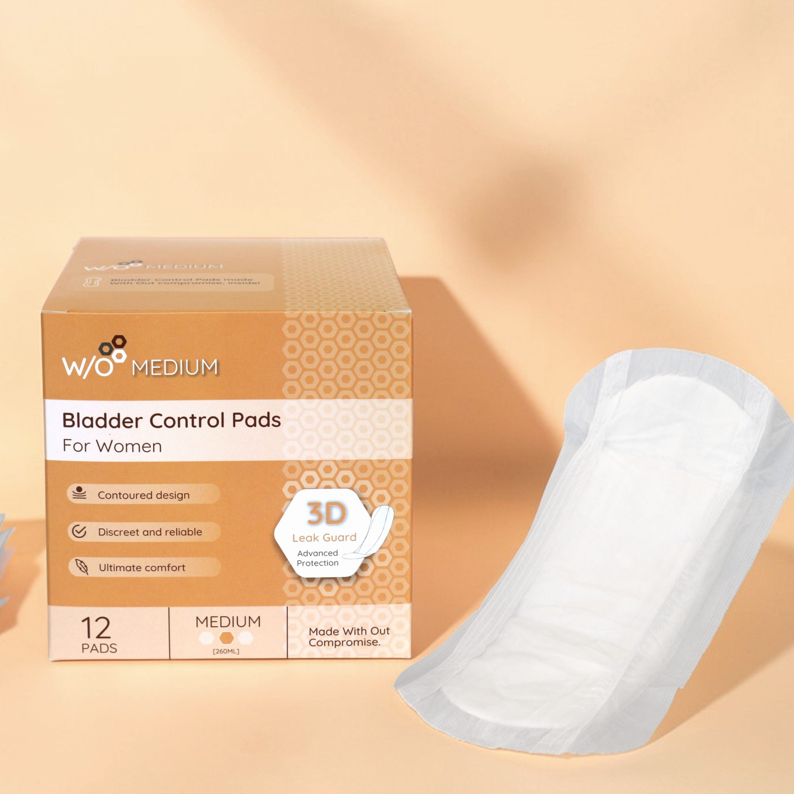 W/O Bladder Control Pads