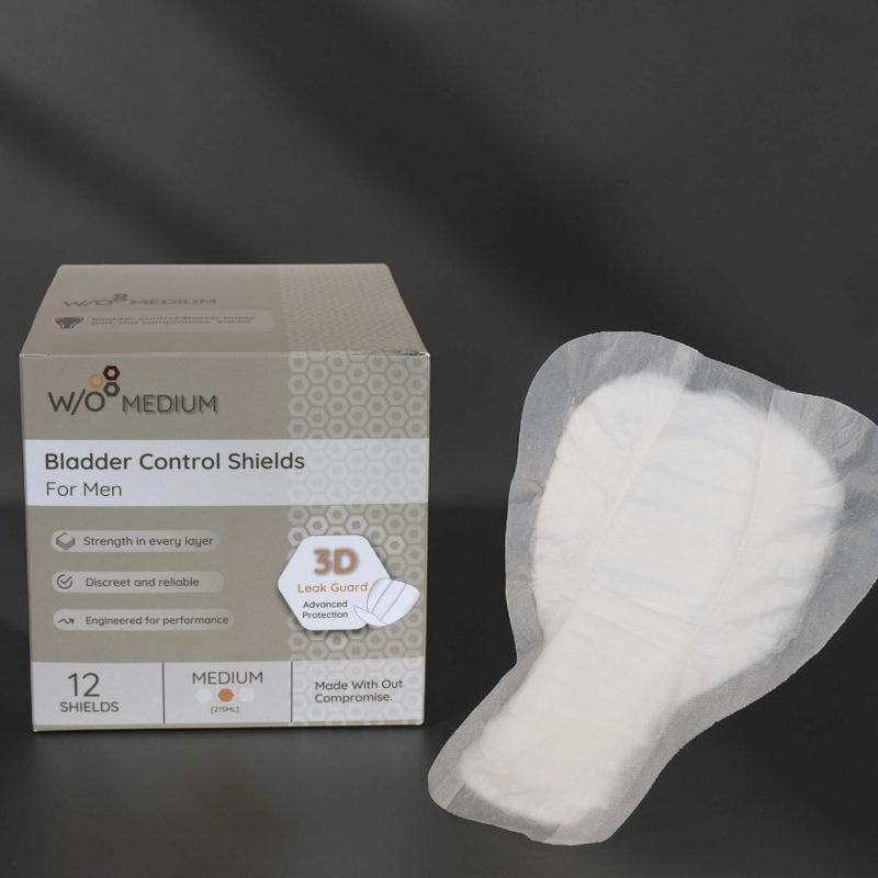 W/O Bladder Control Shields (Men)