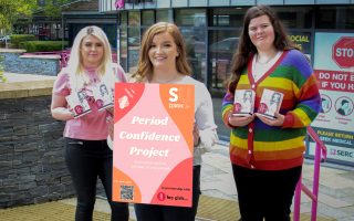 SERC Students' Union with hey girls products