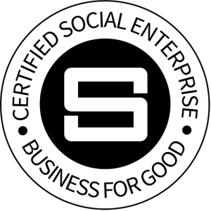 Certified Social Enterprise Logo Black and White