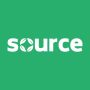 source supplies logo on green background