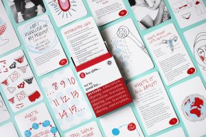 Period Education cards out of the box