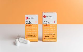 non applicator Tampons boxed